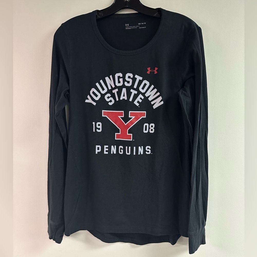 Under Armour Youngstown State University Penguins Heatgear Cozy Top Size M